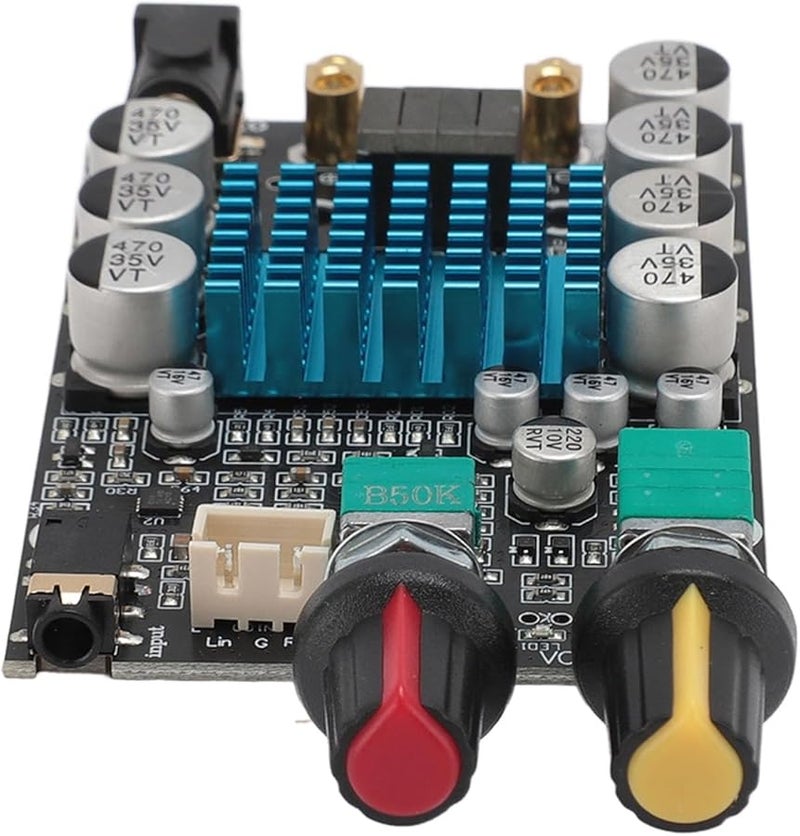 Digital Subwoofer Amplifier Board 100W High Performance Power Module DIY Speaker Black - Image 4